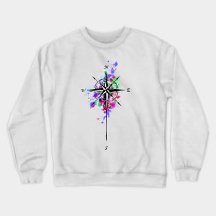 Splash Compass Crewneck Sweatshirt